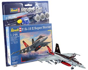 Model-Set F/A-18E Super Hornet - 1/144 - Revell 63997