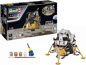 Gift Set Apollo 11 - Módulo Lunar Eagle - 1/48 - Revell 03701