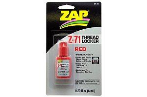 Trava rosca vermelho permanente ZAP Z-71 (6 ml) - ZAP PT-71