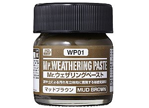 Mr.Weathering Paste Mud Brown - Mr.Hobby WP01