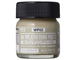 Mr.Weathering Paste Mud White - Mr.Hobby WP02