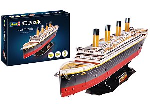 Quebra-cabeça 3D (3D Puzzle) RMS Titanic - Revell 00170