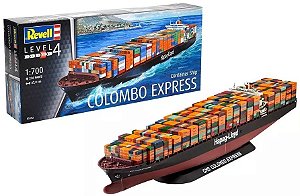 Navio Container Colombo Express - 1/700 - Revell 05152 REEMBALADO - COMPLETO COM TODAS AS PEÇAS