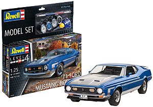 Model Set Ford Mustang Boss 351 1971 - 1/25 - Revell 67699