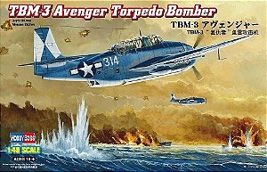 TBM-3 Avenger Torpedo Bomber - 1/48 - HobbyBoss 80325