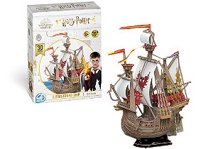 Quebra-cabeça 3D (3D Puzzle) Harry Potter The Durmstrang Ship - Revell 00308