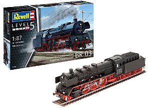 Locomotiva Express BR03 com Tender - 1/87 - Revell 02166