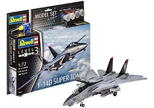 Model Set Grumman F-14D Super Tomcat - 1/72 - Revell 63960