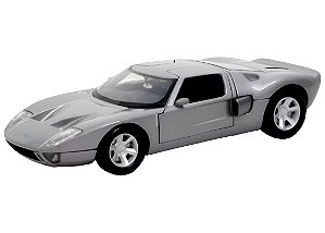 Miniatura Ford GT Concept - cinza - 1/24 - Motormax 73297-H