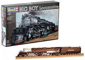 Locomotiva Big Boy - 1/87 - Revell 02165 REEMBALADO - COMPLETO COM TODAS AS PEÇAS