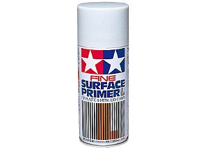 Primer Spray Fino - Cinza Claro - 180 ml - Tamiya 87064