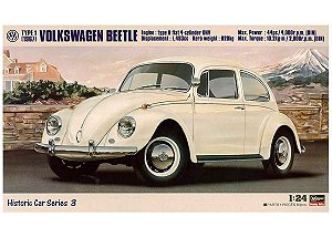 Volkswagen Beetle Fusca Type 1 1967 - 1/24 - Hasegawa 21203 HC-3