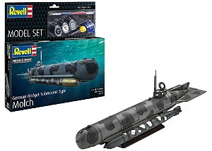 Model Set German Midget Submarine Type Molch - 1/72 - Revell 65187