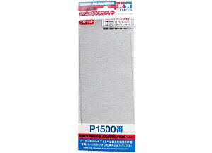 Jogo de 3 lixas para acabamento P1500 - Tamiya 87059