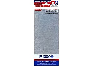 Jogo de 3 lixas para acabamento P1000 - Tamiya 87057