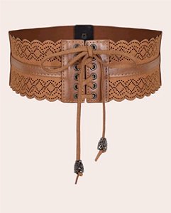 Cinto Largo Oco Amarrar