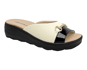 Tamanco Feminino Spa Anabela Médio Piccadilly 568060