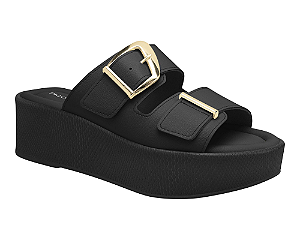 Tamanco Leia Salto Anabela Médio Piccadilly 485004