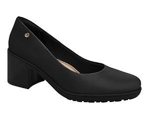 PICCADILLY MAXI – Scarpin Salto Alto Preto Piccadilly 675004