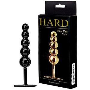 Plug Anal Escalonado Aço Inox 170g HARD