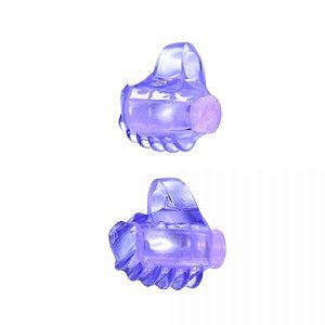 Vibrador Dedeira Vibratória Roxa