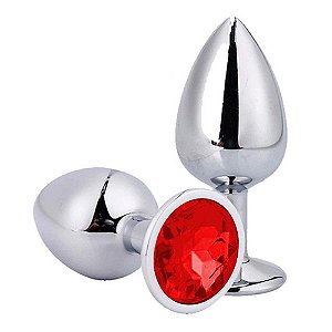 Plug Anal Grande com Pedra
