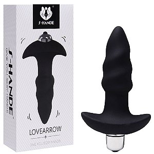 Plug Anal com Vibrador | Estimulador de Próstata Love Arrow