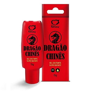 Gel Dragão Chinês Excitante Super Quente Hot Unissex 15g