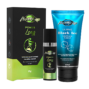 Kit Dura Mais | Retardante Masculino e Lubrificante Gelado Premium Provoke-me
