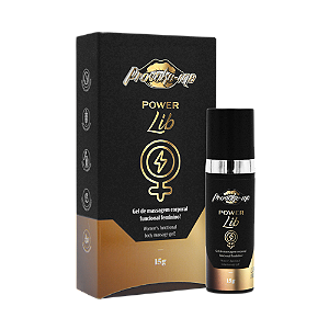 Power Lib Gel Excitante Feminino Multifuncional Beijável 15g Provoke-me