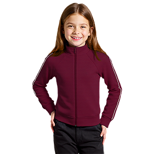 Blusa Helanca Infantil Vinho