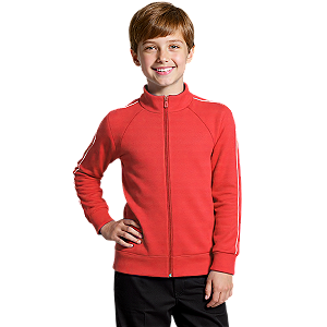 Blusa Helanca Infantil Vermelho