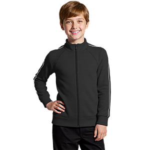 Blusa Helanca Infantil Preta