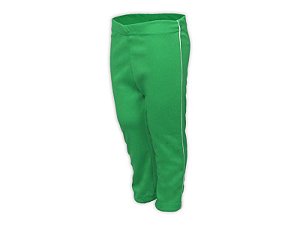 Calça Helanca Infantil Verde Bandeira