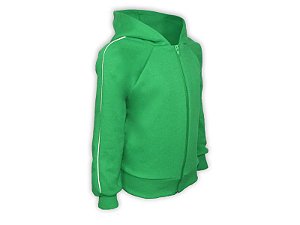 Blusa de Moletom Juvenil Verde Bandeira