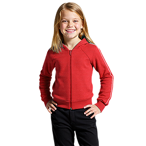 Blusa de Moletom Infantil Vermelho