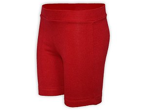 Bermuda Ciclista Infantil Vermelho