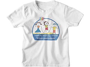 Camiseta Manga Curta Infantil Escola IMI Armilinda Lacatelli de Macedo