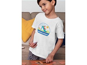 Camiseta Manga Curta Infantil Escola Joana Matar de Oliveira