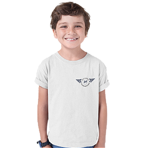 Camiseta Escolar Infantil 100% Poliéster Manga Curta - E.E. Maj. Av. José Mariotto Ferreira