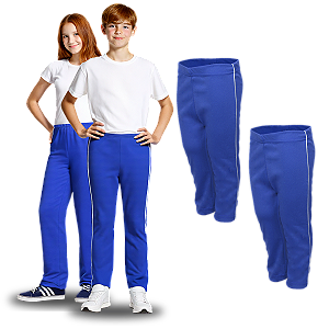 Kit 2 Calça Helanca Juvenil