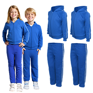 Kit 2 Conjuntos Moletom Infantil