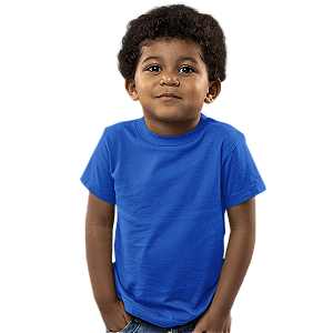 Camiseta Infantil Lisa Algodão Colorida