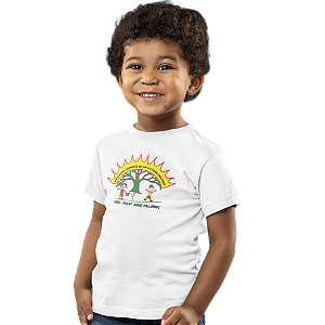 Camiseta Escolar Infantil 100% Poliéster Manga Curta - EMEI Profª Jane Palumbo