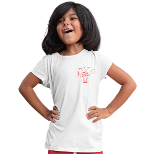 Camiseta Escolar Infantil 100% Poliéster Manga Curta - EMEI Marilda A. Montemor