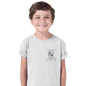 Camiseta Escolar Infantil 100% Poliéster Manga Curta - E.E. Prof. Xenofonte Strabão de Castro