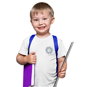 Camiseta Escolar Infantil 100% Poliéster - EMEF Norma de Conti Simão