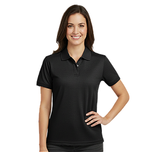 Baby Look Polo Feminina Social