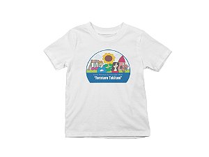 Camiseta Infantil Manga Curta Poliéster Escola EMEI Torataro Takitani
