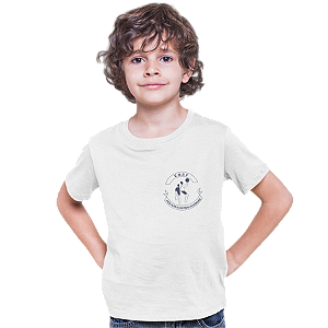 Camiseta Escolar Infantil 100% Poliéster Manga Curta - EMEFI Profª Áurea Cantinho Rodrigues